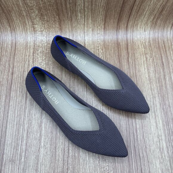 Rothy’s The Point Women's Size US 5 Mink with In Love Insole Comfort Shoes - Picture 1 of 8